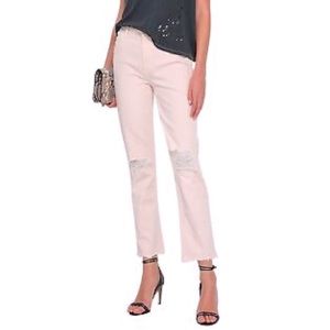 MOTHER SUPERIOR Jeans in light pink